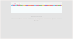 Desktop Screenshot of mobimasti.in